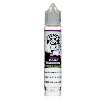 Silver Fox Myrtille Glacée 50ml/70ml Shortfill Liquid