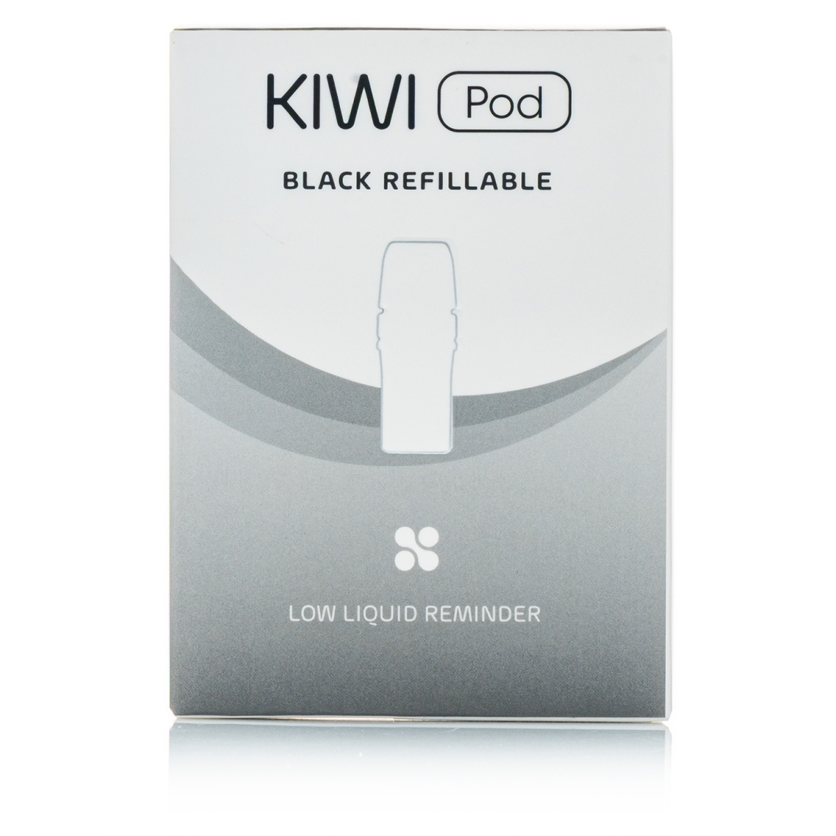 Kiwi Vapor Kiwi 2 Ersatzpods  (Soft Black)