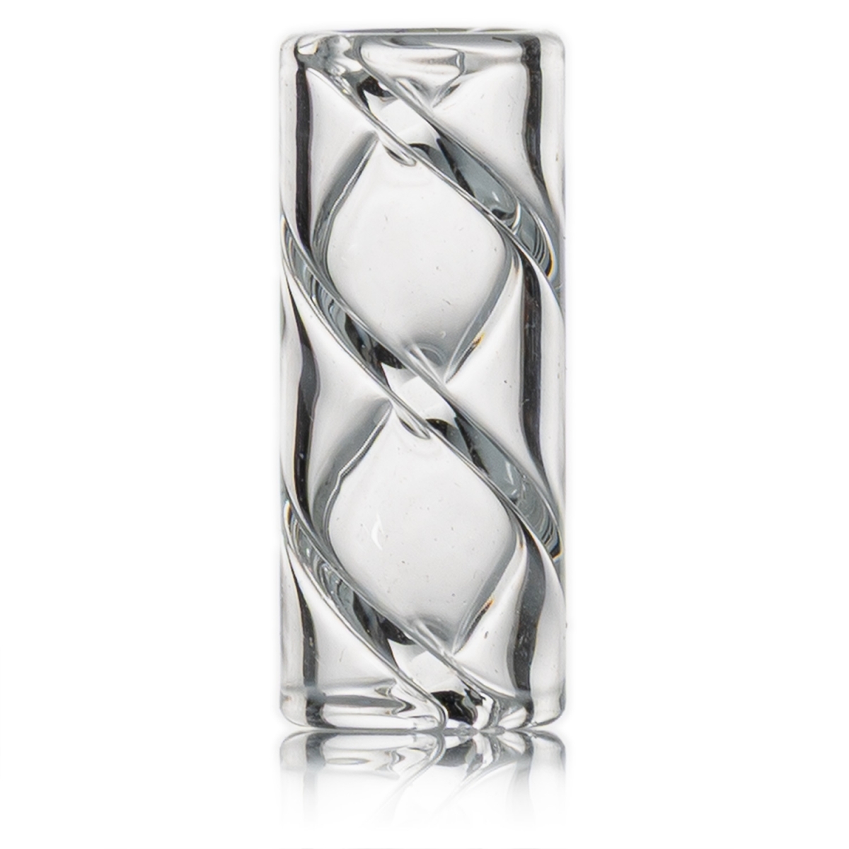 Glasfiltertip - Spirale - D:10mm Länge 25mm
