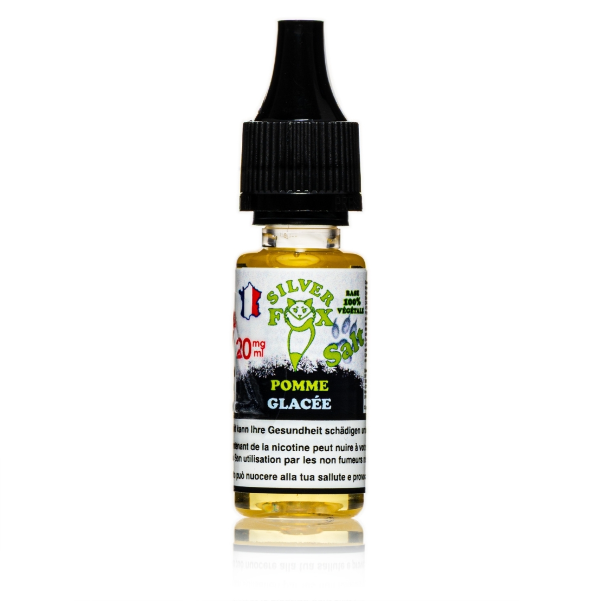Silver Fox Pomme Glaces 10ml/20mg Nikotinsalz Liquid