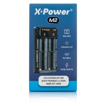 X Power M2 Ladegerät - Intelligentes Dual-Slot Ladesystem