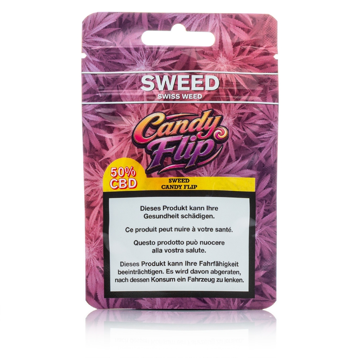 Sweed - CBD Vape Vollspektrum 50% Pod - Candy Flip