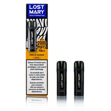 Lost Mary - Wavi Pod - Triple Mango / 2ml 20mg 2 Stück