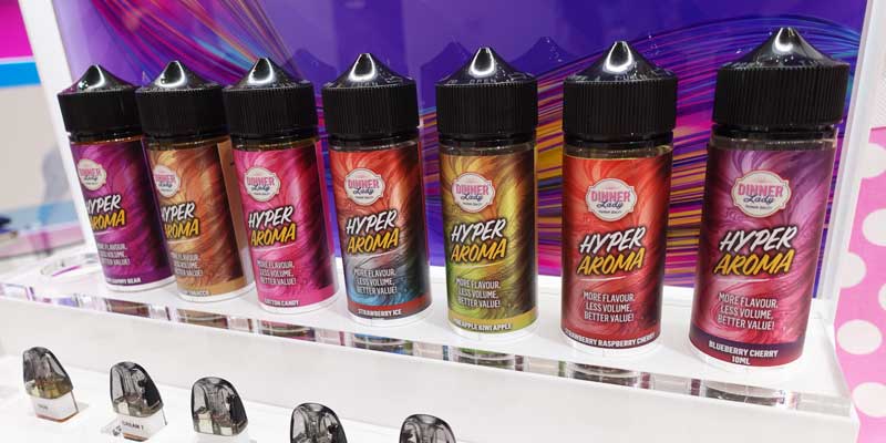 Dinner Lady Hyper Aroma Liquids auf der InterTabac 2026