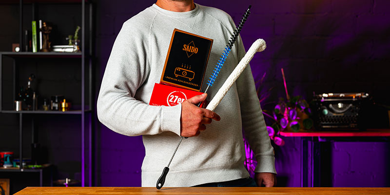 Shisha mit Bürsten reinigen wie oft sollte man eine Shisha reinigen