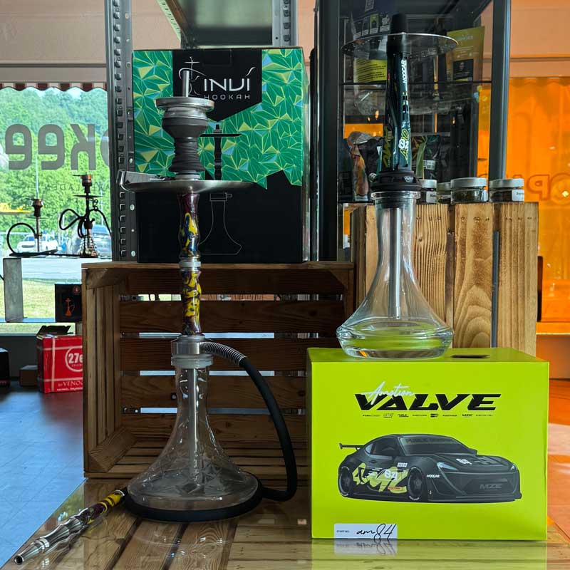 Auswahl an modernen Shishas im Smokee Sortiment in Burgdorf.